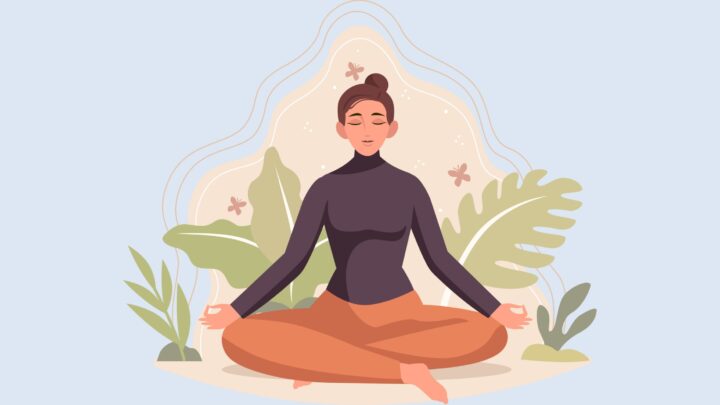 Meditation er en effektiv kur mod stress.