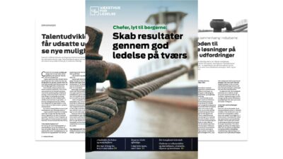 Chefer, lyt til borgerne