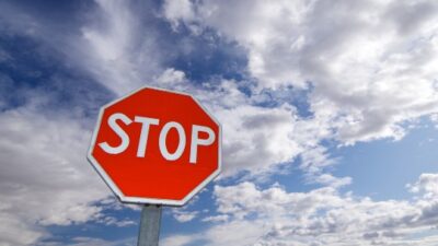 stop skilt