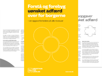 Forside af publikationen: Forstå og forebyg uønsket adfærd.