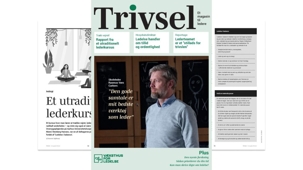 Magasin om lederens trivsel