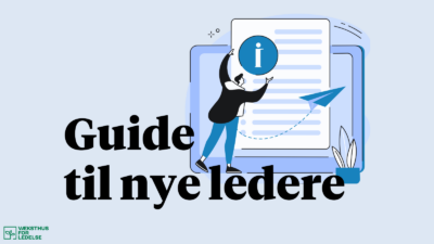 grafik af en person der står foran en skærm og et stykke papir med et stort I på