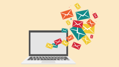 grafik af e-mails